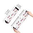 thumbnail image 4 of Fuzoiu Flamingos Tribal Print Adult Socks, Crew Moisture-wicking Socks, Unisex Cushion Crew Socks,Casual Sports Ankle Socks, 4 of 7
