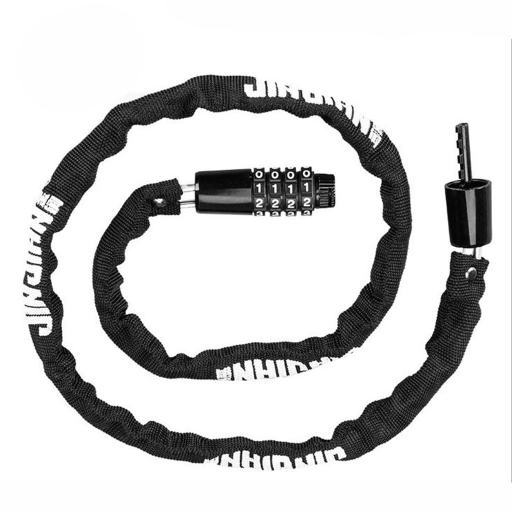 Cotonie Bicycle Lock Gold Chain Bicycle Small Chain Lock Fourdigit