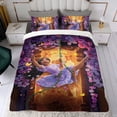 thumbnail image 4 of Isabella Encanto Conjunto de sábanas temático, trío de piezas, cómodo y amigable con la piel, diseño único, regalo de decoración para el hogar para familiares, amigos y fans,173cm *218cm, 4 of 6