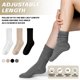 thumbnail image 4 of Calcetines Slouch Zoooyawn, 4 pares, holgados, acanalados, de algodón, apilados, 4 of 6