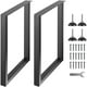 thumbnail image 1 of Juego de 2 patas ajustables para muebles VEVOR, 71 cm, cuadradas, de acero, 1 of 9