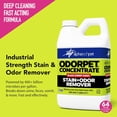 thumbnail image 3 of OdorPet Pet Stain Remover and Odor Eliminator - 64 Oz (Makes 2.55 Gallons of Working Solution) Non Staining, Professional Strength, Black Cherry Scent by Alpha Tech Pet, 3 of 4