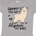 thumbnail image 4 of Inktastic Grammy's You Say Alpaca My Bags Boys or Girls Baby Bodysuit, 4 of 5