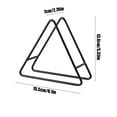 thumbnail image 3 of XYRSRUW Household Mat Storage Rack, Insulated Padded Mat Organizer, Draining Rack Tripod, Kitchen Space-Saving Iron Stand, 3 of 6
