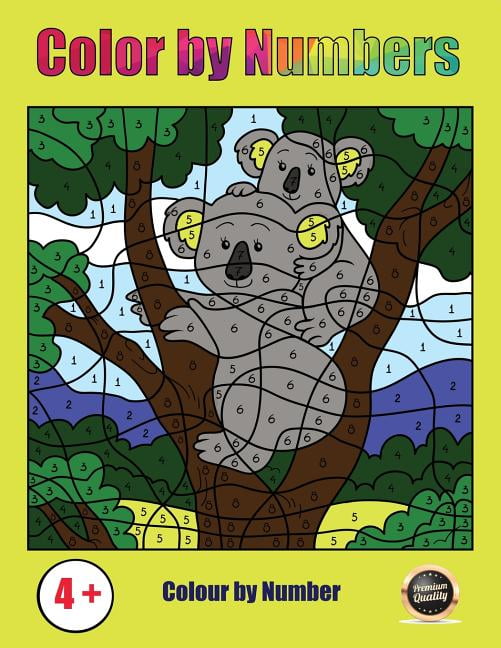 Color by Number Color by Number A color by numbers book for children