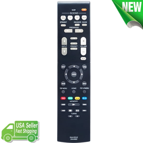 RAV552 Replace Remote Control for Yamaha AV Receiver HTR-2071 RX-V383 HTR-3071