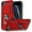 Red, variant on Entronix Heavy Duty Case Designed for iPhone 7/8, Rotating Ring Protective Cover, Navy