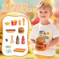 thumbnail image 3 of Set de carrito de hamburguesas Pretend Play KOALA DIARY, 21 unidades, 3 of 7
