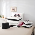 thumbnail image 6 of Castle Fairy High Heels Girl Twin Bedding Sets,Kawaii Ribbon Bow Bedding Comforter Set, 6 of 8