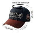 thumbnail image 4 of 250th Anniversary USA Hat We The People Hat Have Had Enough Baseball Cap Declaration Of Independence Gift (Black&Red), 4 of 6