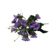 thumbnail image 2 of Bearachild Flor falsa Plantas de plástico Colgante de pared Artesanía Decoraciones al aire libre Flores artificiales Exquisita Decoración para Flores artificiales Violeta, 2 of 6