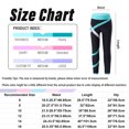 thumbnail image 7 of iiniim Kids Girls Athletic Color Block Gymnastics Yoga Pants Tights Dance Leggings Green 10, 7 of 7