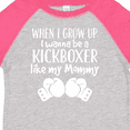 thumbnail image 4 of Inktastic Kickboxing Future Kickboxer Like Mommy Boys or Girls Toddler T-Shirt, 4 of 5