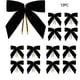 thumbnail image 1 of 12-Piece Velvet Christmas Wreath Bow Decoration Christmas Year Holiday Decoration Christmas Tree Decoration Props, 1 of 4