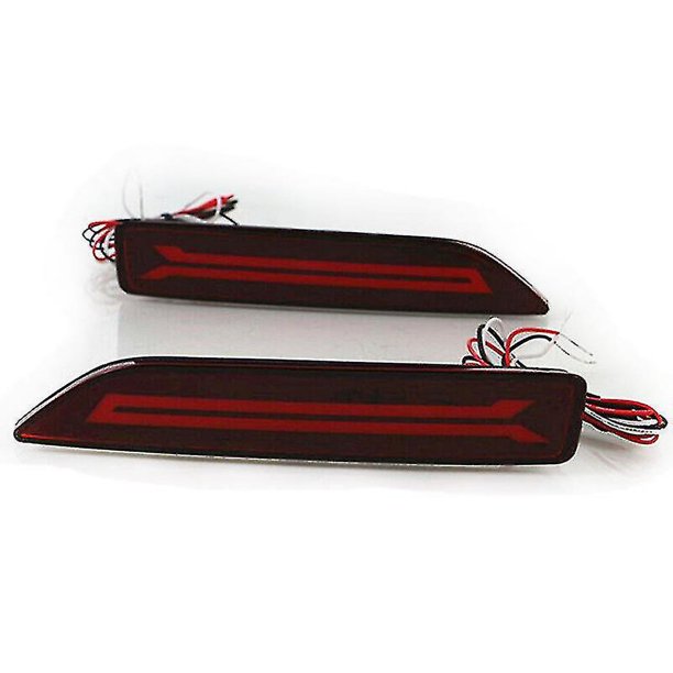 2 piezas compatibles con Honda Crv Cr-v 2007 2008 2009 luz LED de parachoques trasero
