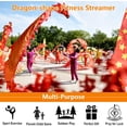 thumbnail image 4 of Dragon Dance Ribbon Streamer: Washable Chinese Flinging Ribbon, Flinging Dragon Spiral Practice Ribbon Streamer with Travel Bag, Silk Flowy Shaking Flinging Outdoor Fitness, 4 of 8