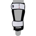 thumbnail image 7 of MRX Boxing & Fitness Shin Guard Pad MMA Muay Thai Kickboxing Training Large Black/White, 7 of 7