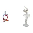 thumbnail image 1 of Estatua De Bailarina De Resina, Figura Decorativa Moderna, Adorno De Bailarina, Escultura Coleccionable Para Dormitorio, Cajón, Oficina, Tienda, Estantería, Chimenea O Entrada., 1 of 8