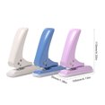 thumbnail image 4 of RUISINERY Single Hole Punches Hand Punches 40 Sheet Punches Capacity Craft Paper Greeting Card Scrapbook Notbook Stationery Work, 4 of 6