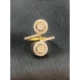 thumbnail image 2 of Pave 1.09 Cts Round Brilliant Natural Genuine Diamonds Wedding Ring In Stamped 14K Yellow Gold, 2 of 13