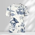 thumbnail image 2 of Casual Fashion T Shirt Basic Tees Summer Casual Short Sleeve Crewneck T Shirt, 2 of 4