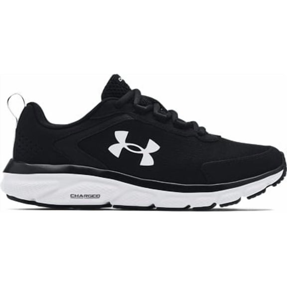Under Armour Women's Running Shoes, Black/White, 9.5