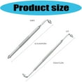 thumbnail image 3 of MOMOJIA Compact Double Head Screwdriver 90 Degree Angled Shaft Alloy Steel Nonslip Grip, 3 of 13