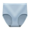 thumbnail image 3 of Womens Underwear Panties Brief Panties for Women High Waisted Underwear Underwear for Women Blue L, 3 of 5