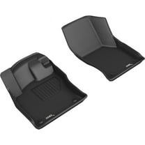 3D MAXpider Custom Fit Kagu Floor Mat (Black) Compatible with Volkswagen Jetta 2019-2025 - Front Row