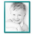 thumbnail image 2 of ArtToFrames 22" x 27" Aqua Picture Frame, 22x27 inch Green Wood Poster Frame (WOM-4428), 2 of 8