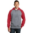 thumbnail image 1 of Sport-Tek Sweat à Capuche Raglan Colorblock pour Hommes - ST267, 1 of 1