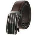 thumbnail image 4 of Male Designer Automatic Buckle Cowhide Leather Men's Belt Famous Brand Belt Luxury Belts Men Ceinture Homme 3.5cm LY2180-277-1, 4 of 6