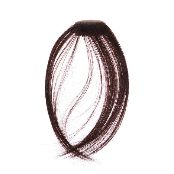 OFFIGAM Women's Fake Front Hair Pieces High Temperature Fiber 1 Piece Natural Look Hair Extensions