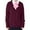 Red, variant on Fiaer Women's Cardigan Sweaters 2025 Fall Button Down Oversized V-Neck Long Sleeve Lightweight Knit Tops with 2 Pockets Grey XS