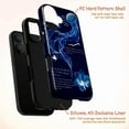 thumbnail image 4 of Inspirational Jellyfish Phone Case with Bible Verses, Deep Sea Design with Psalm 37:4 & Isaiah 43:2, Protective Artistic Cover for iPhone 16 15 14 13 12 Pro Max Mini, 4 of 6