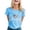 Light Blue, variant on 250th Anniversary USA Shirt, 250 Anniversary USA T-Shirt, Independence Day V-Neck Tshirt for Women Men