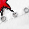 thumbnail image 4 of Rideaux de Sapin de Noël Rouges 42x84 Pouces pour Chambre, Rideaux Occultants Joyeux Noël 30-50 %, Rideaux Flocon de Neige de Noël, Rideaux de Fenêtre Bonne Année 2 Panneaux, 4 of 6