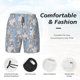 thumbnail image 3 of Balery Lily Flower Bañador para hombre, shorts de playa de secado rápido con entrepierna y forro de compresión-XX-Large, 3 of 6