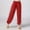 Red, variant on Zecgelong Girls Elastic Waist Long Pants Comfortable Stretchable Dance Pants For Toddlers Kids Seasonal Spring Summer Fall Girls -Lined Joggers For Winter Size 5-6 Years