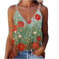 thumbnail image 2 of LSLJS Blouse d'Été Décontractée Sans Manches à Col en V pour Femme, T-Shirt pour Femmes, Camisole et Débardeurs pour Femmes, 2 of 5