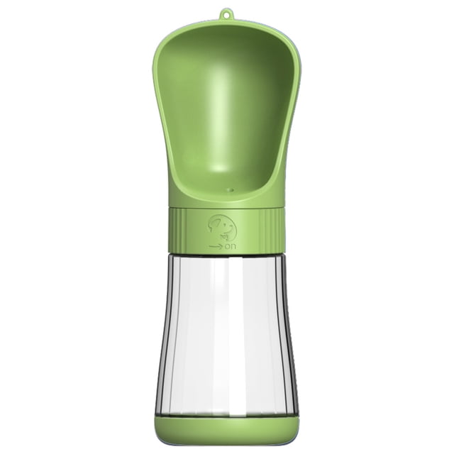 Botella de agua portátil para mascotas, contenedor de agua para mascotas, dispensador rotativo de tazón de agua para perros a prueba de fugas MFZFUKR CPB-YL254-4