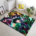 thumbnail image 1 of Hermosa alfombra de pintura negra Anime My Hero para sala de estar, área grande, decoración suave para el hogar, alfombra de Picnic bohemia2340x60cm (15x23 pulgadas)40x60cm (15x23in) zhangyuxiang unisex, 1 of 2