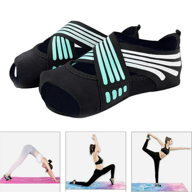 3x Professional Yoga Shoes with Silicone Sole, Wear-Resistant And