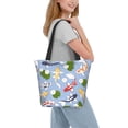 thumbnail image 2 of Balery Colorful Koi Fish Bolsa de Hombro con Diseño, Bolsa Grande y Duradera, Bolsa Versátil para Compras, 2 of 6