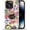 City Girl Disco Coquette Collage, variant on Case for iPhone 17, 2 in 1 PC Hard Shell & Silicone Inner Bumper Anti-Scratch Full-Body Cover Shockproof Slim Design Festive Christmas Snowflakes