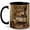 Black, variant on Vintage Farmhouse Kitchen 11oz Ceramic Mug, Rustic Home Coffee Cup