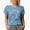 Baby Blue, variant on Shake Your Cotton Tail with a Bunny, Easter Art Favor, Souvenir or Merch Gift, Baby Blue T-Shirt, XL