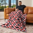 thumbnail image 3 of Hasbro Skelanimals Checked Skelanimals Silk Touch Throw Blanket 50x70 inches, 3 of 4