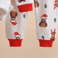 thumbnail image 6 of NOLDARES Toddler Kids Little Girls Boys Loungewear Graphics Print Pajamas Sleepwear Pjs Set,B003-Red, 6 of 6