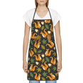 thumbnail image 3 of Fuzoiu Forest Squirrel Print Kitchen Cooking Aprons,Kitchen Cooking BBQ Aprons,Chef Apron with 2 Pockets for Men Women,Art Aprons for Painting Pottery Ceramics, 3 of 7